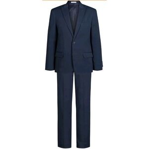 NWT Calvin Klein Boys 2-piece Formal Suit Single Breasted Jacket Straight 20